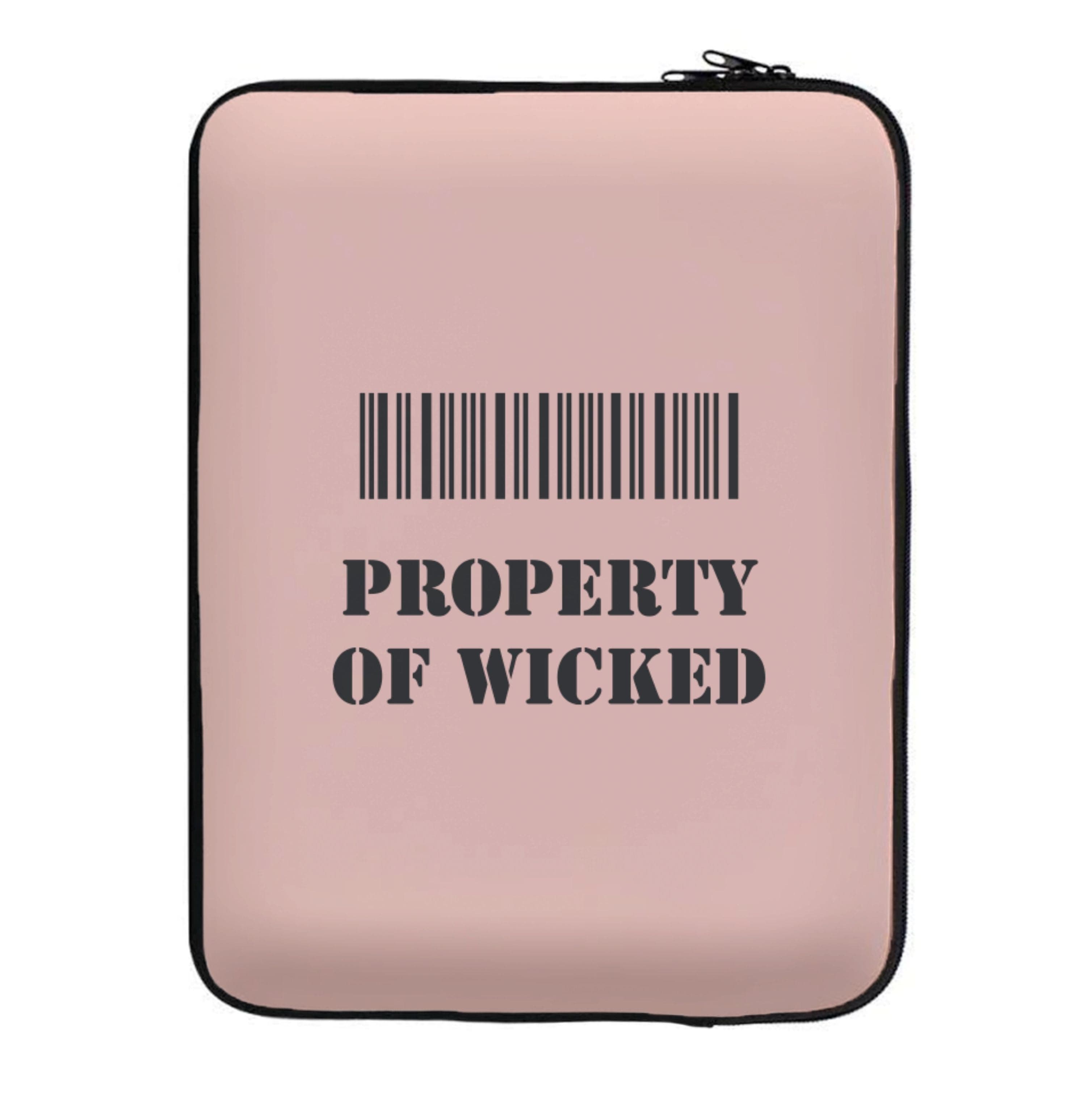 Property of Wicked - Maze Laptop Sleeve