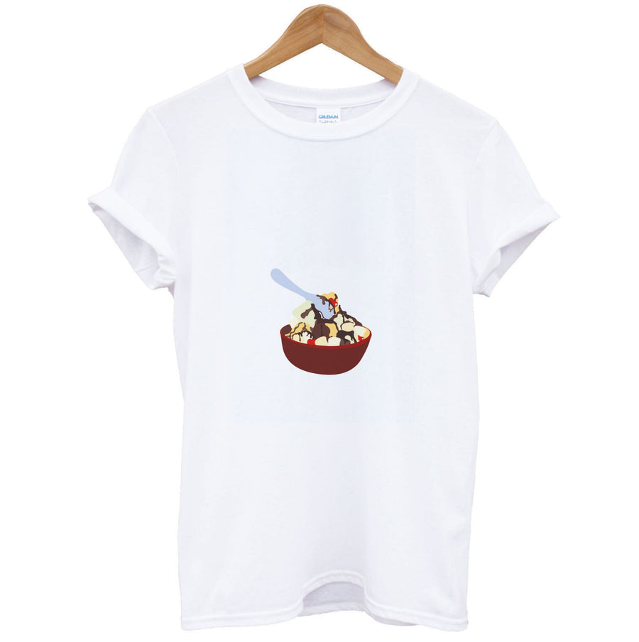 Bowl Of Ice Cream - Home Alone T-Shirt