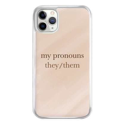 They & Them - Pronouns Phone Case