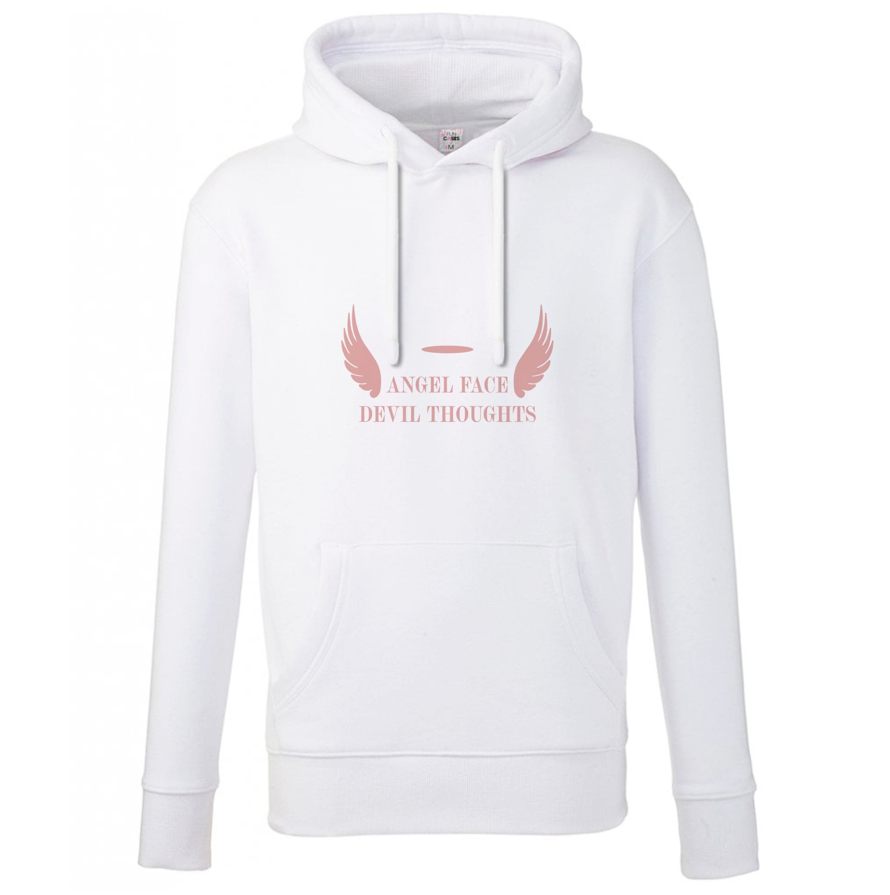 Angel face shop devil thoughts hoodie