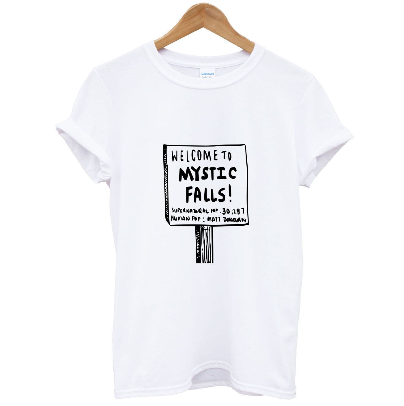 Welcome to Mystic Falls - Vampire Diaries T-Shirt