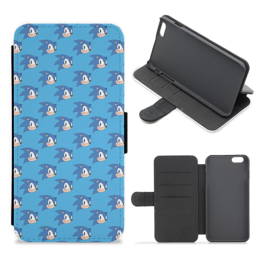 Pattern - Sonic Flip / Wallet Phone Case