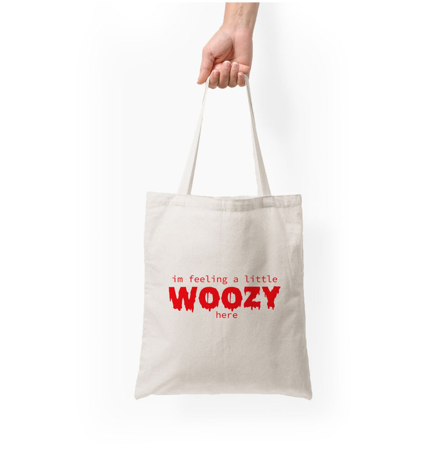 Im Feeling A Little Woozy Here - Scream Tote Bag