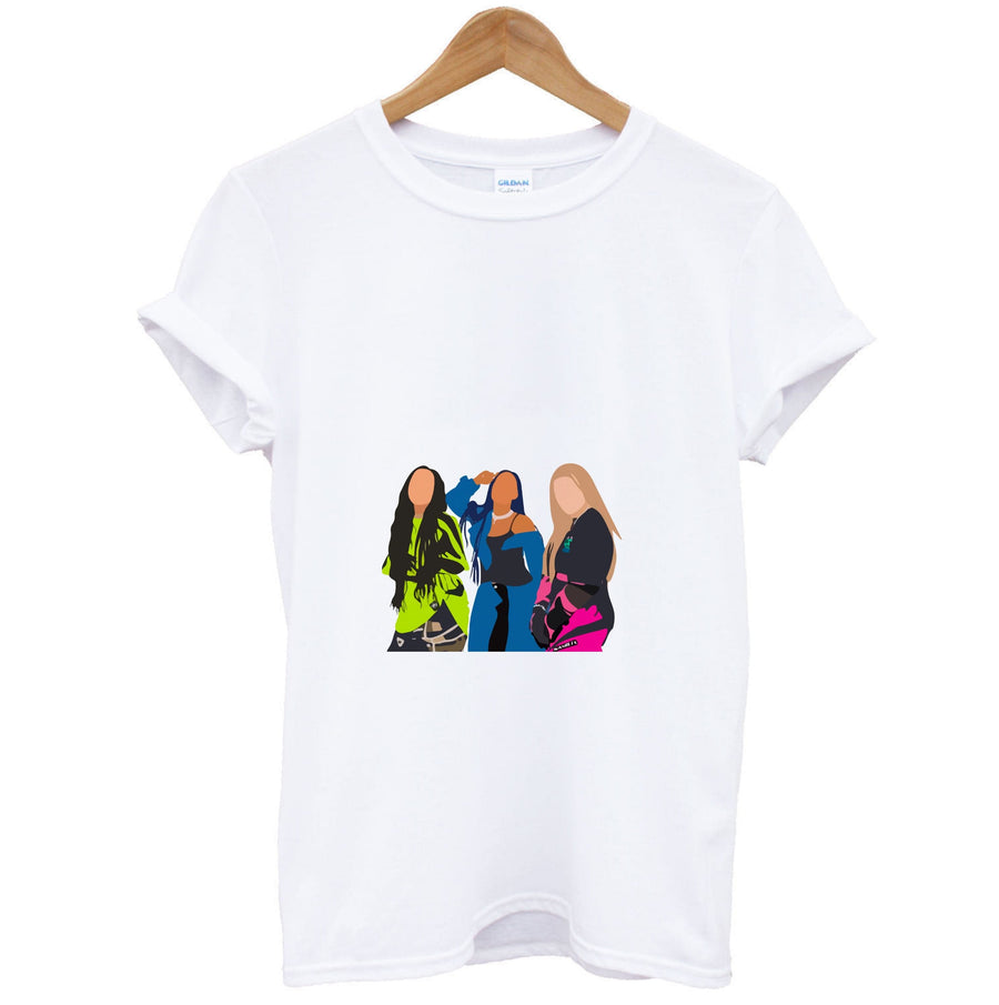 Faceless Little Mix Pose T-Shirt
