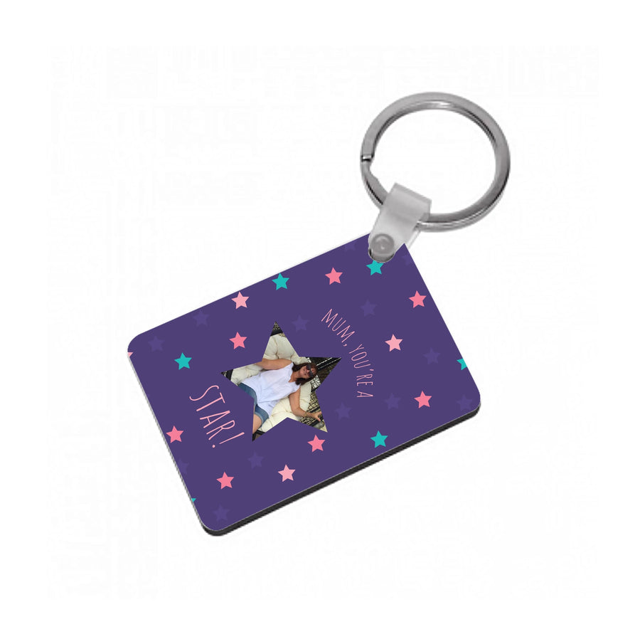 Star - Personalised Mother's Day Keyring