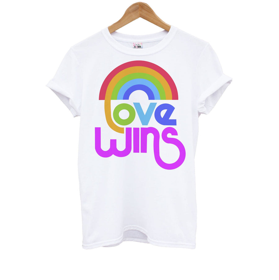 Love Wins - Pride Kids T-Shirt