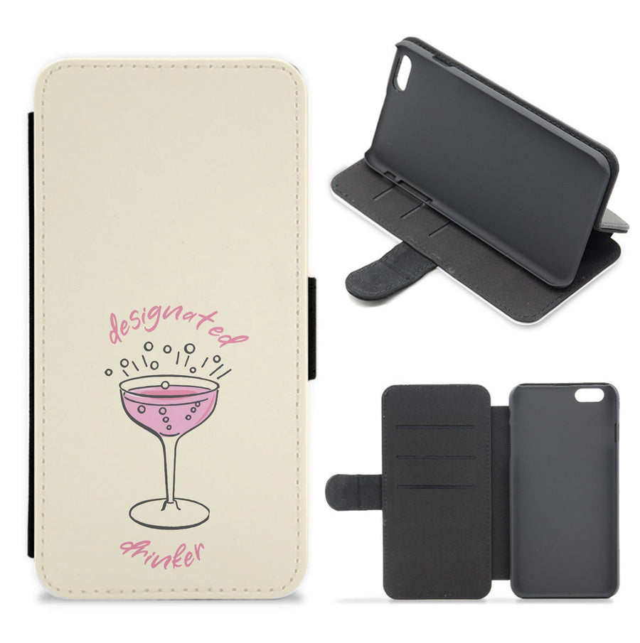 Designated Drinker - Bridal Flip / Wallet Phone Case