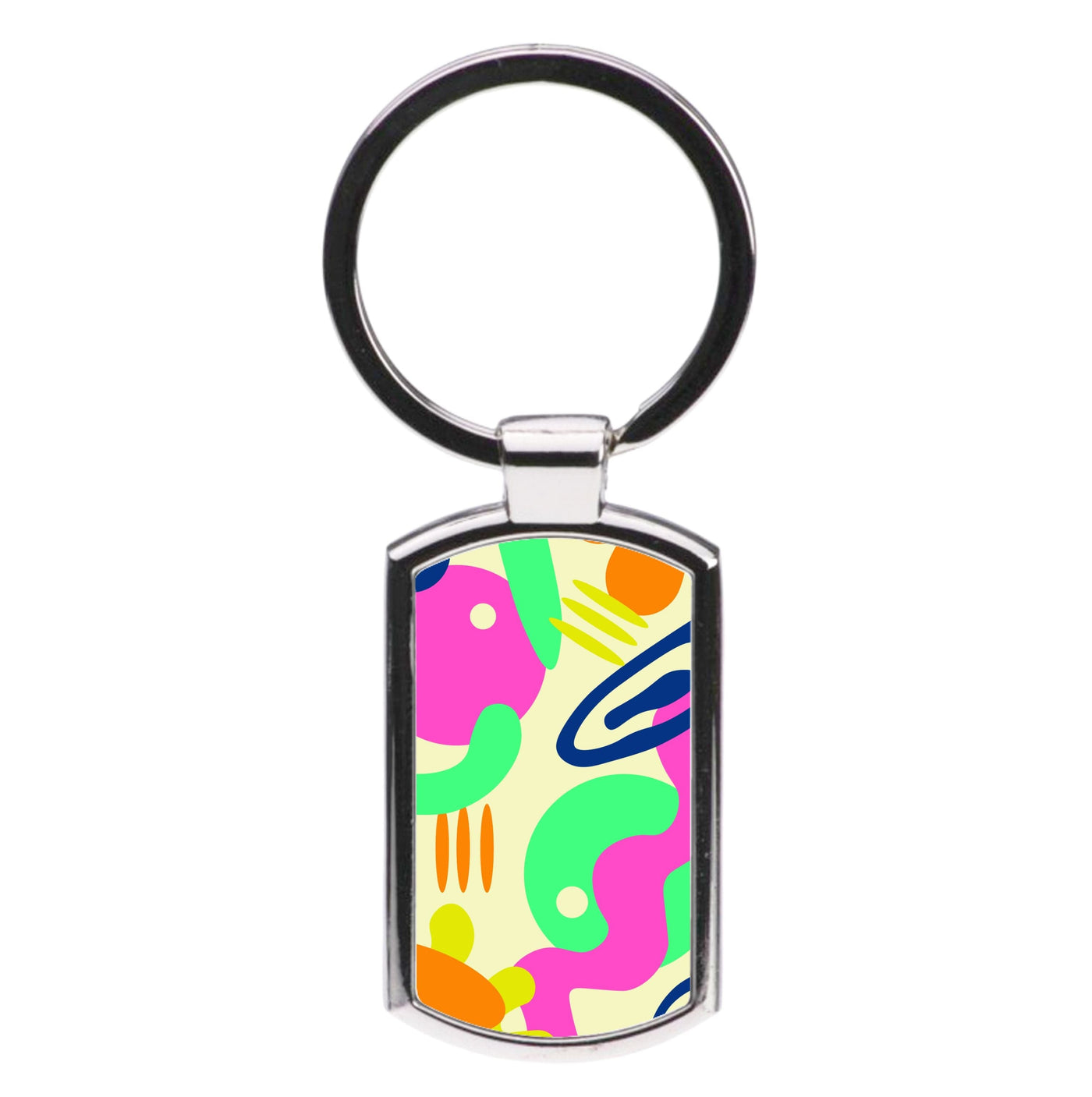 Abstract Pattern 1 Luxury Keyring