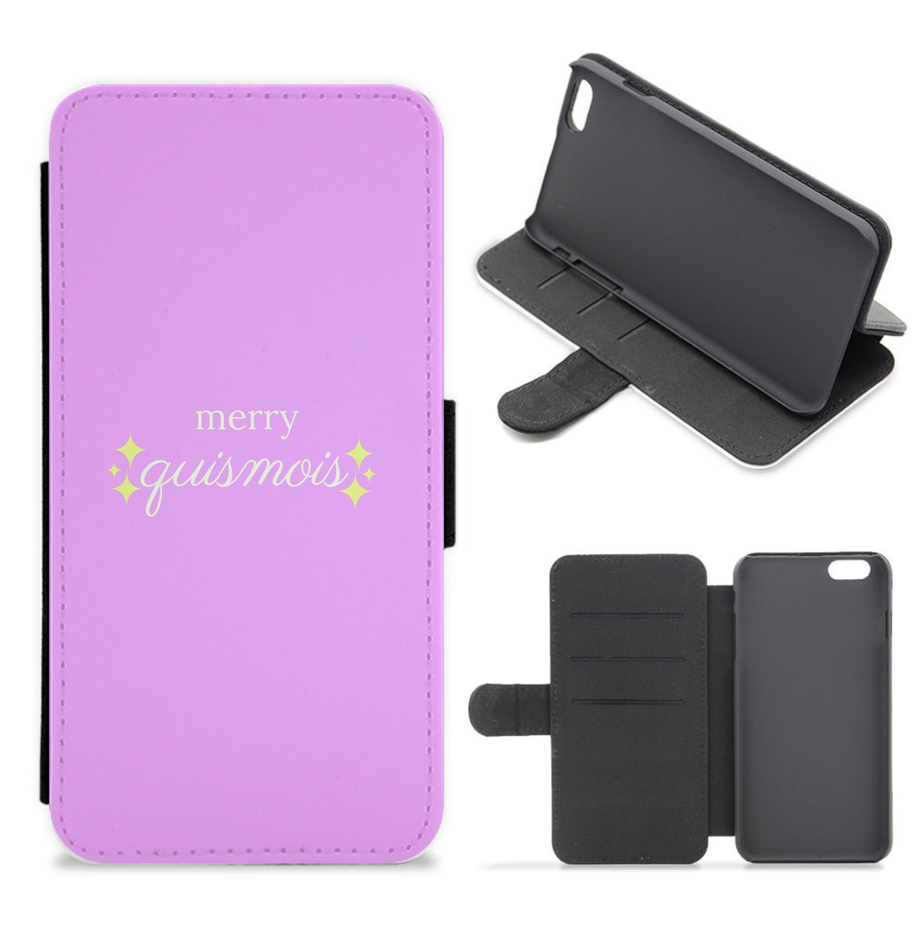 Pink - Quismois Flip / Wallet Phone Case