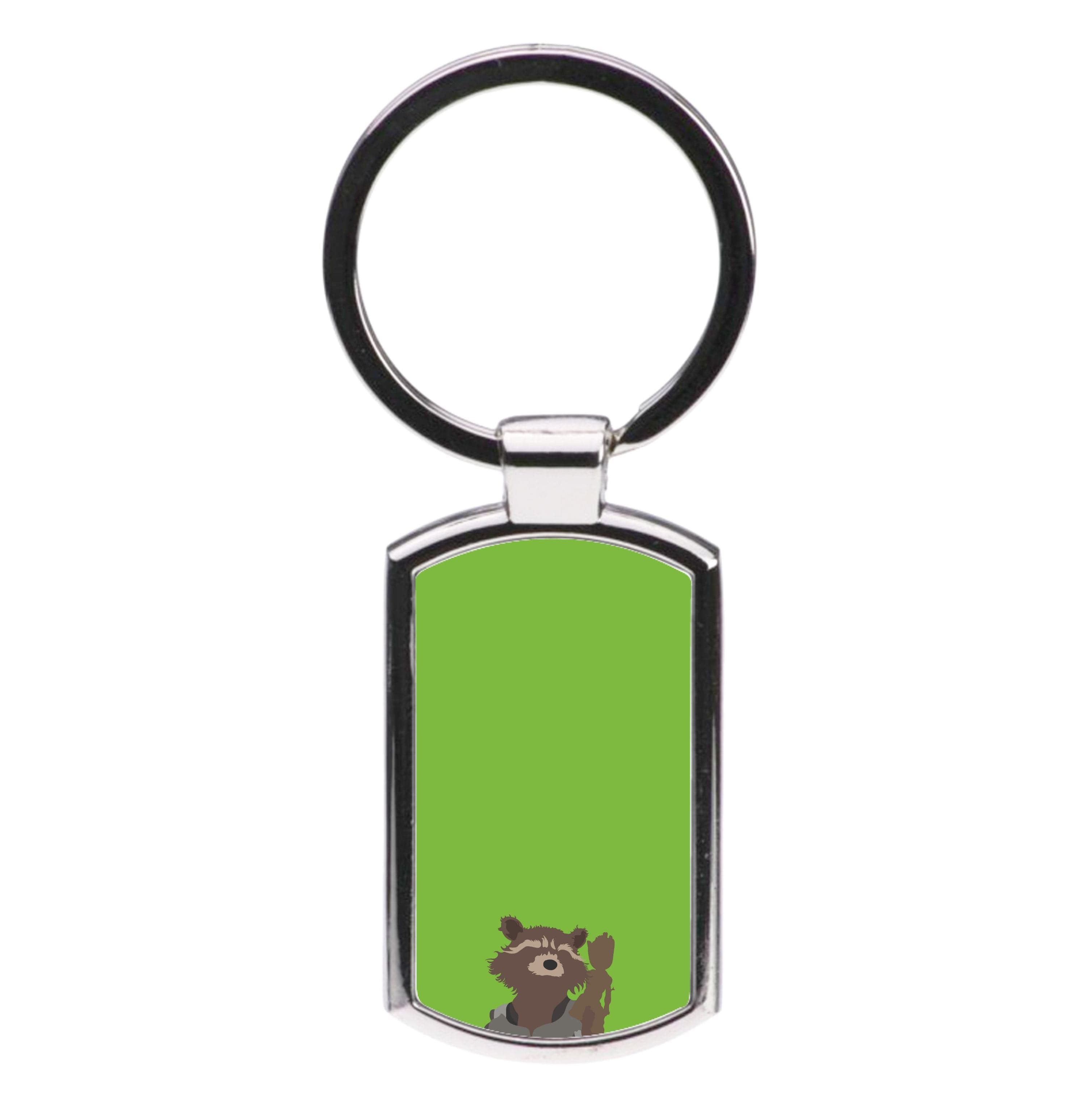 Rocket Raccoon And Groot - GOTG Luxury Keyring