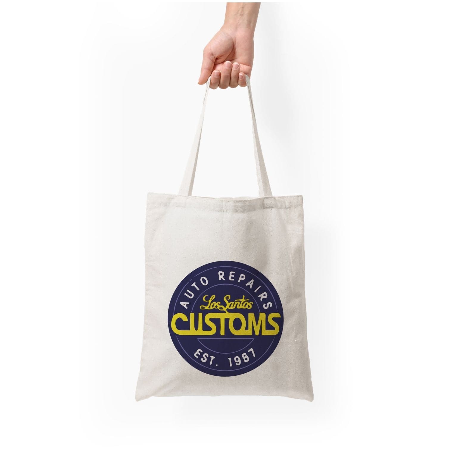 Los Santos Customs - Video Game Tote Bag