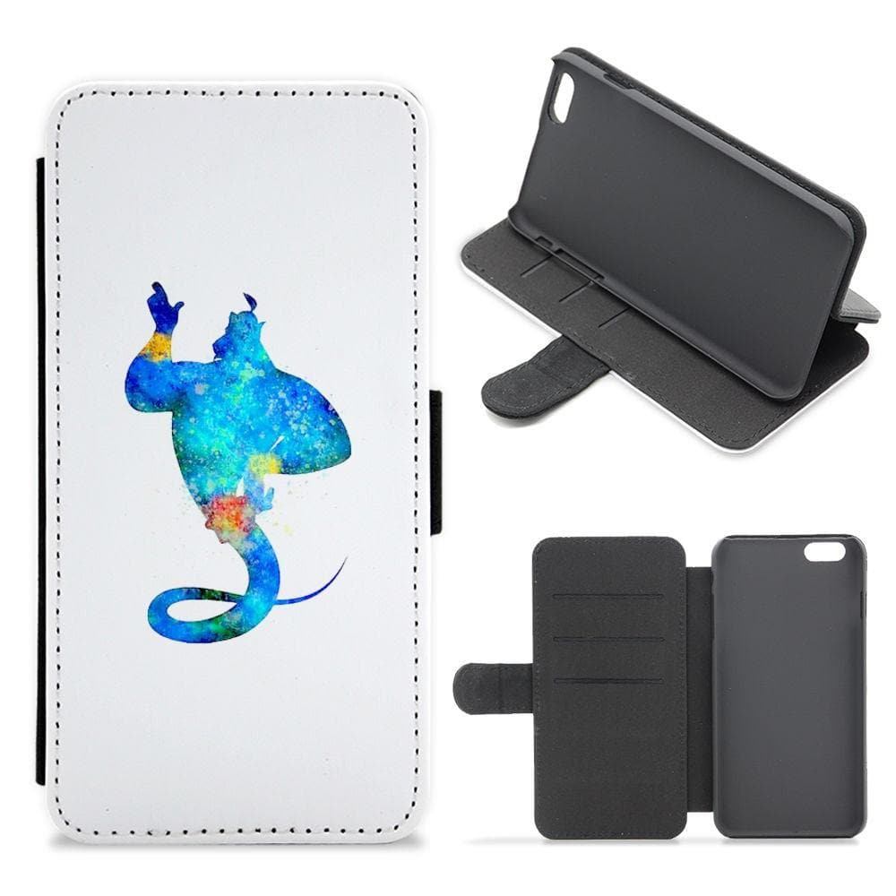 Watercolour Aladdin Disney Flip / Wallet Phone Case - Fun Cases