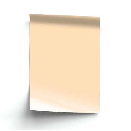 Back To Casics - Pretty Pastels - Plain Orange Poster