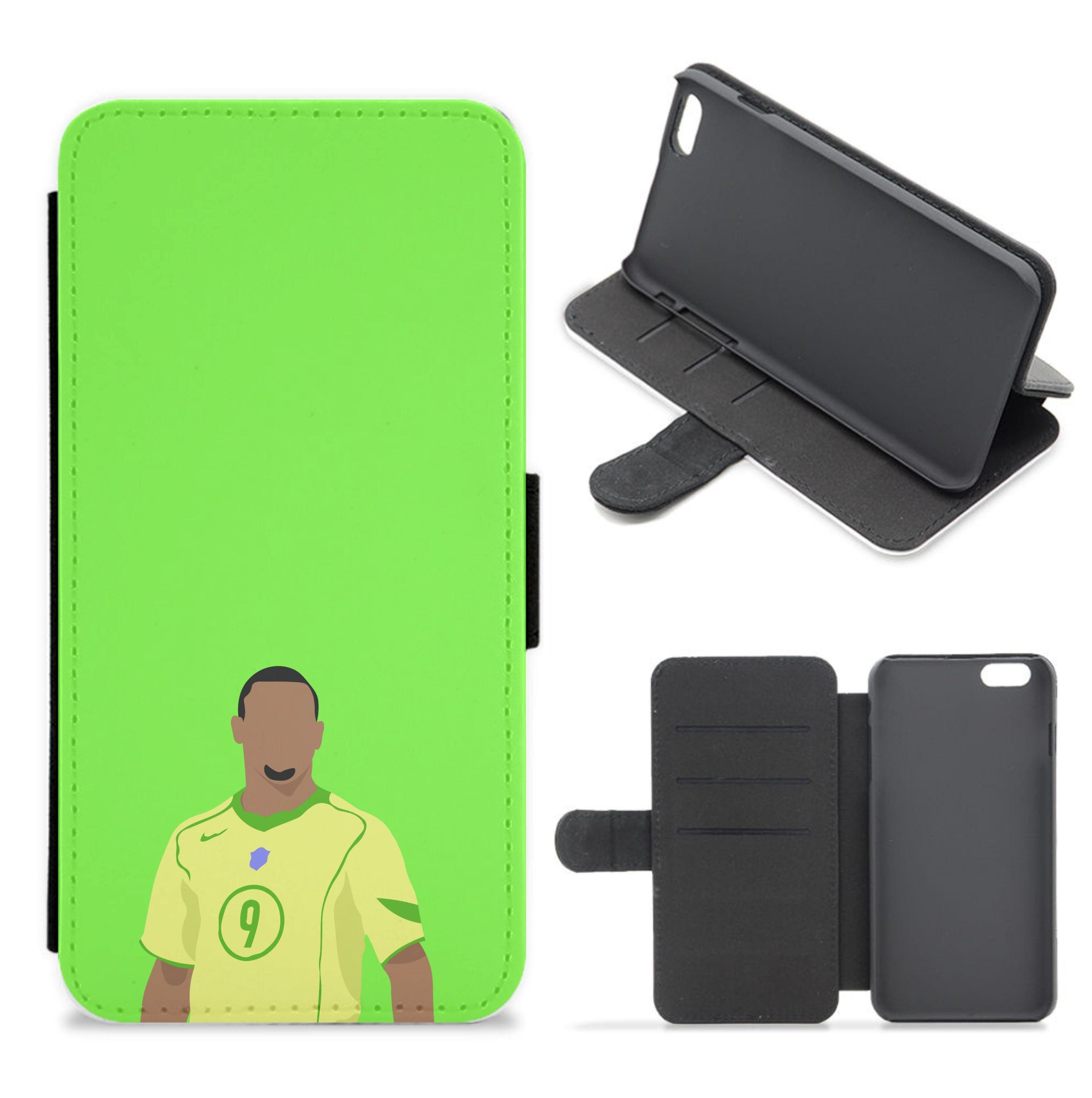 R9 Ronaldo - Football Flip / Wallet Phone Case