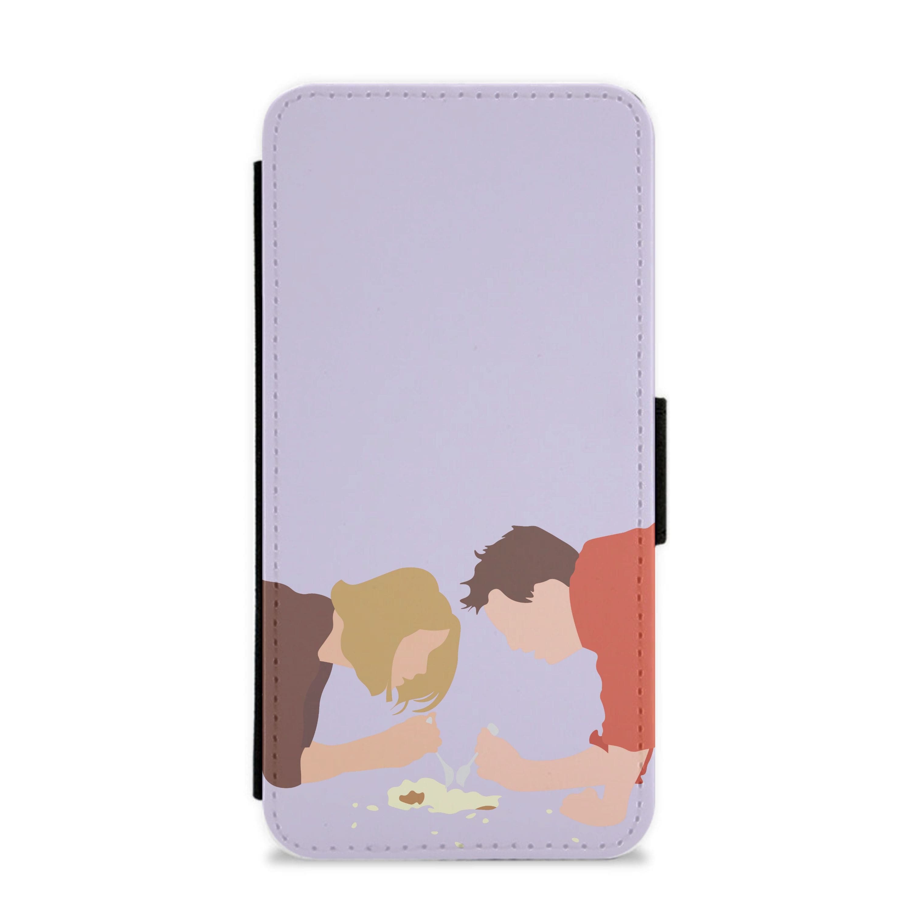 Eating Some Food Flip / Wallet Phone Case