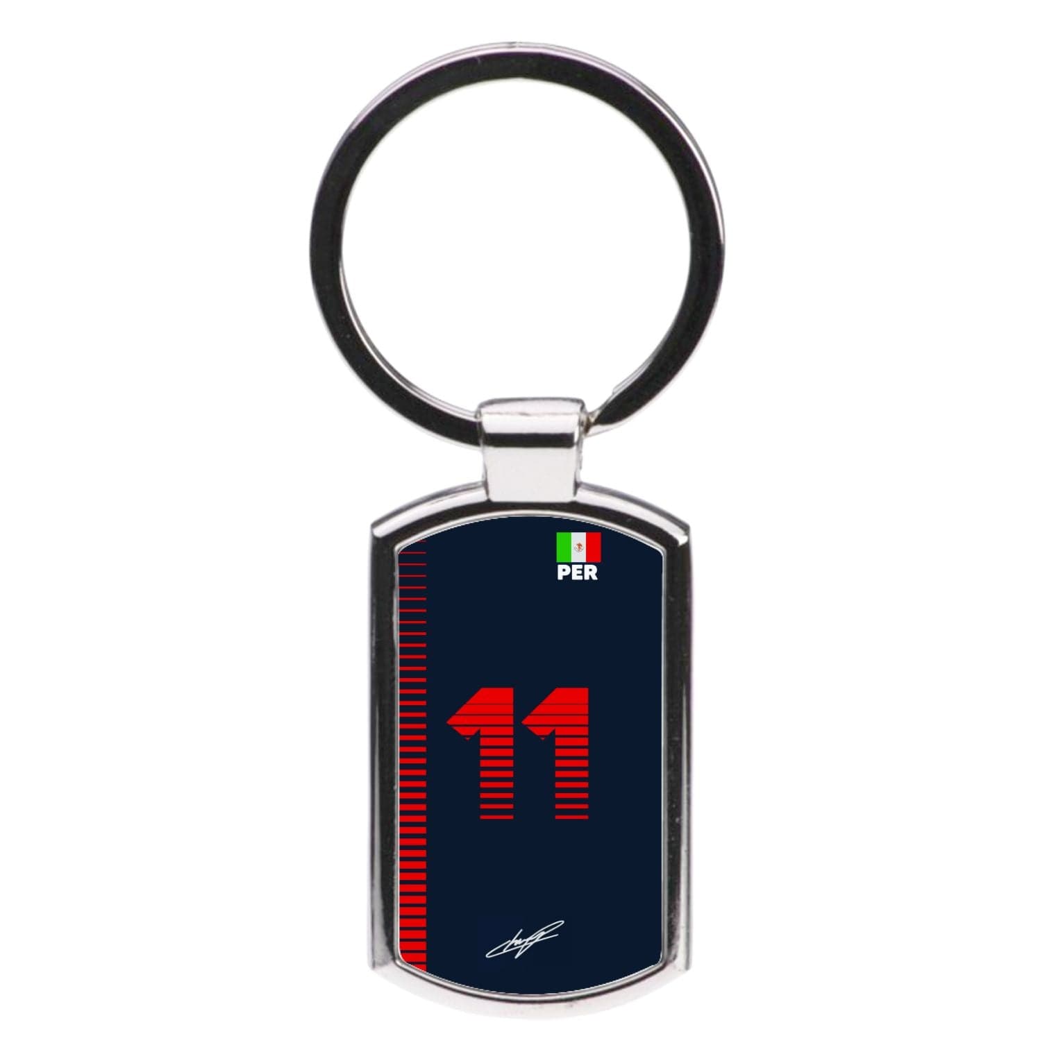 Perez - F1 Luxury Keyring