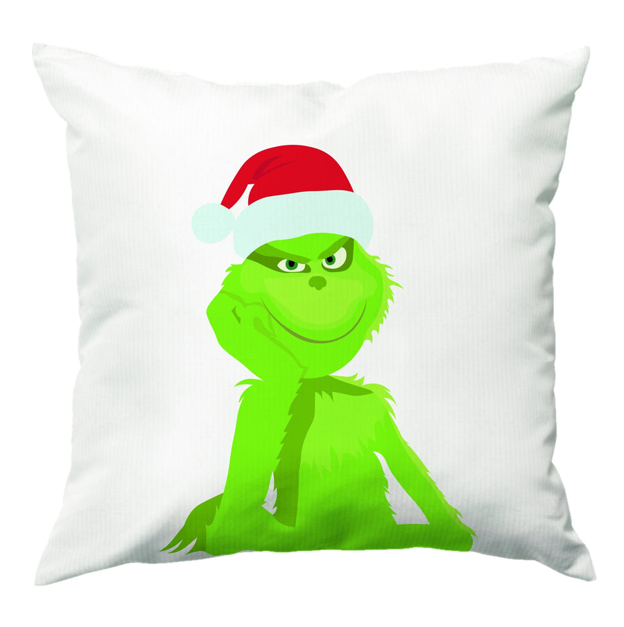 Christmas Hat - Grinch Cushion