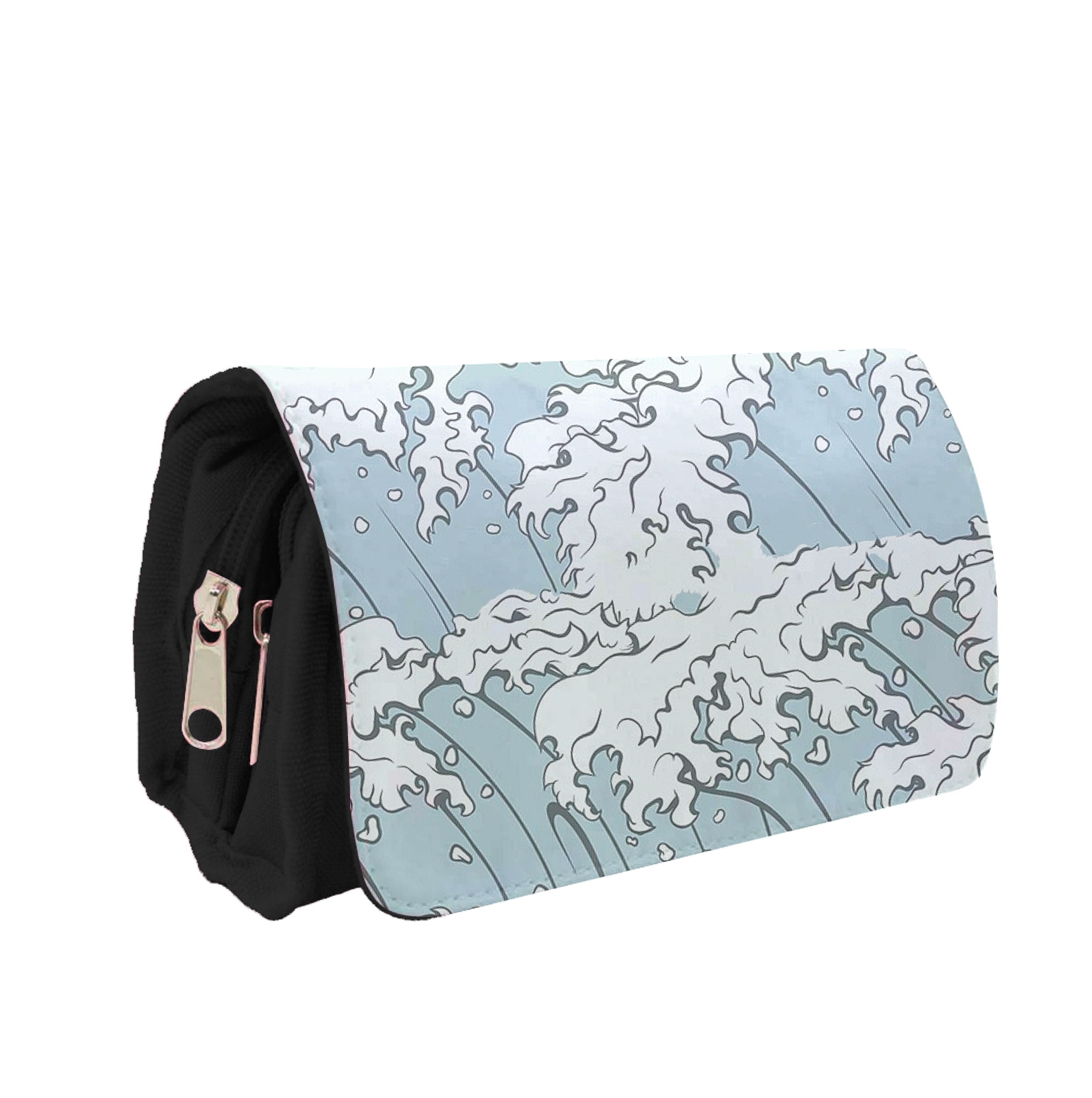 Japanese Waves Pencil Case