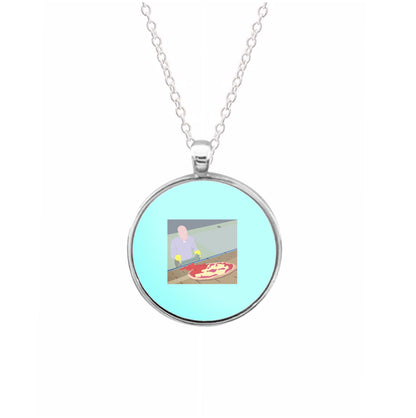 Pizza On The Roof Necklace