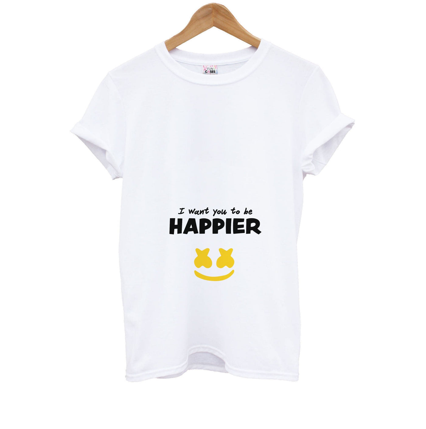 I Want You To Be Happier - Marshmello Kids T-Shirt