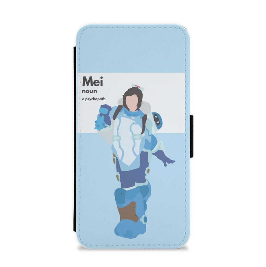 Mei - Overwatch Flip / Wallet Phone Case
