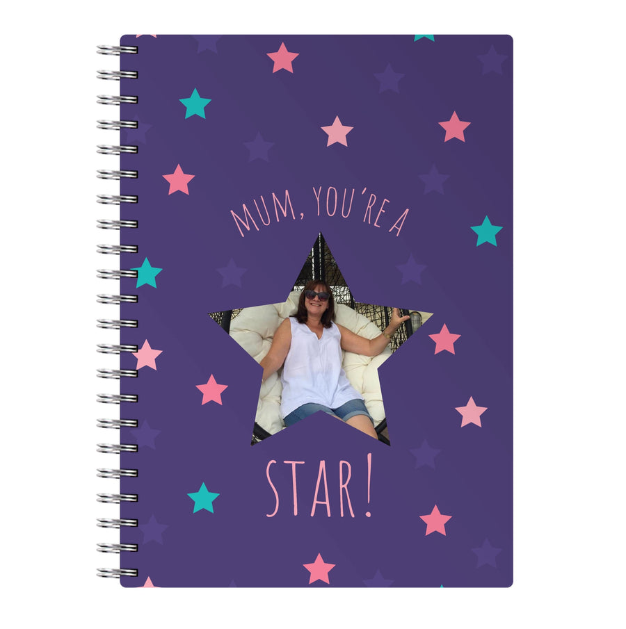 Star - Personalised Mother's Day Notebook