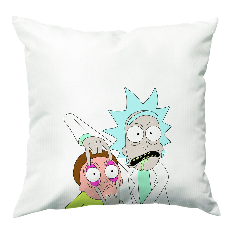 Psychedelic - Rick And Morty Cushion