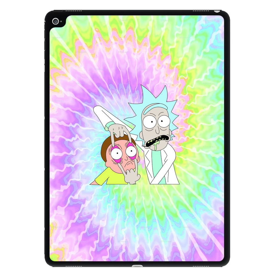Psychedelic - Rick And Morty iPad Case