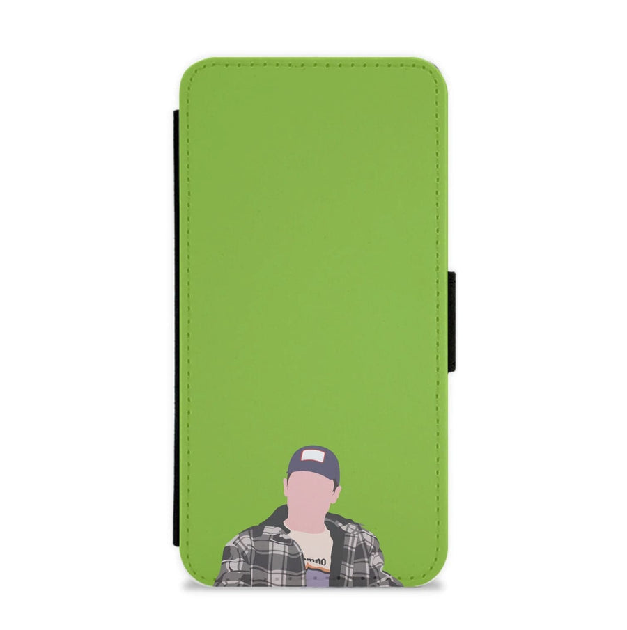 Green - Pete Davidson Flip / Wallet Phone Case