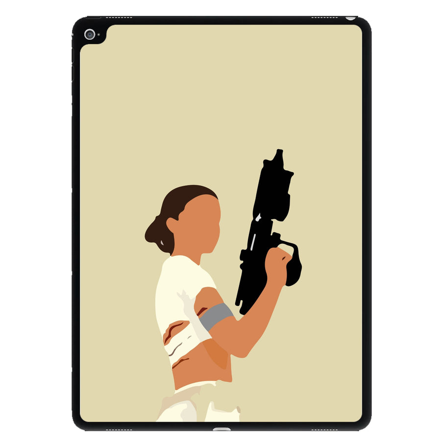 Princess Leia With Gun - Star Wars iPad Case