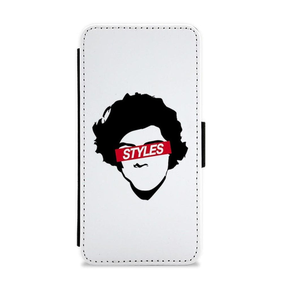 Red Styles Eyes - Harry Styles Flip / Wallet Phone Case - Fun Cases