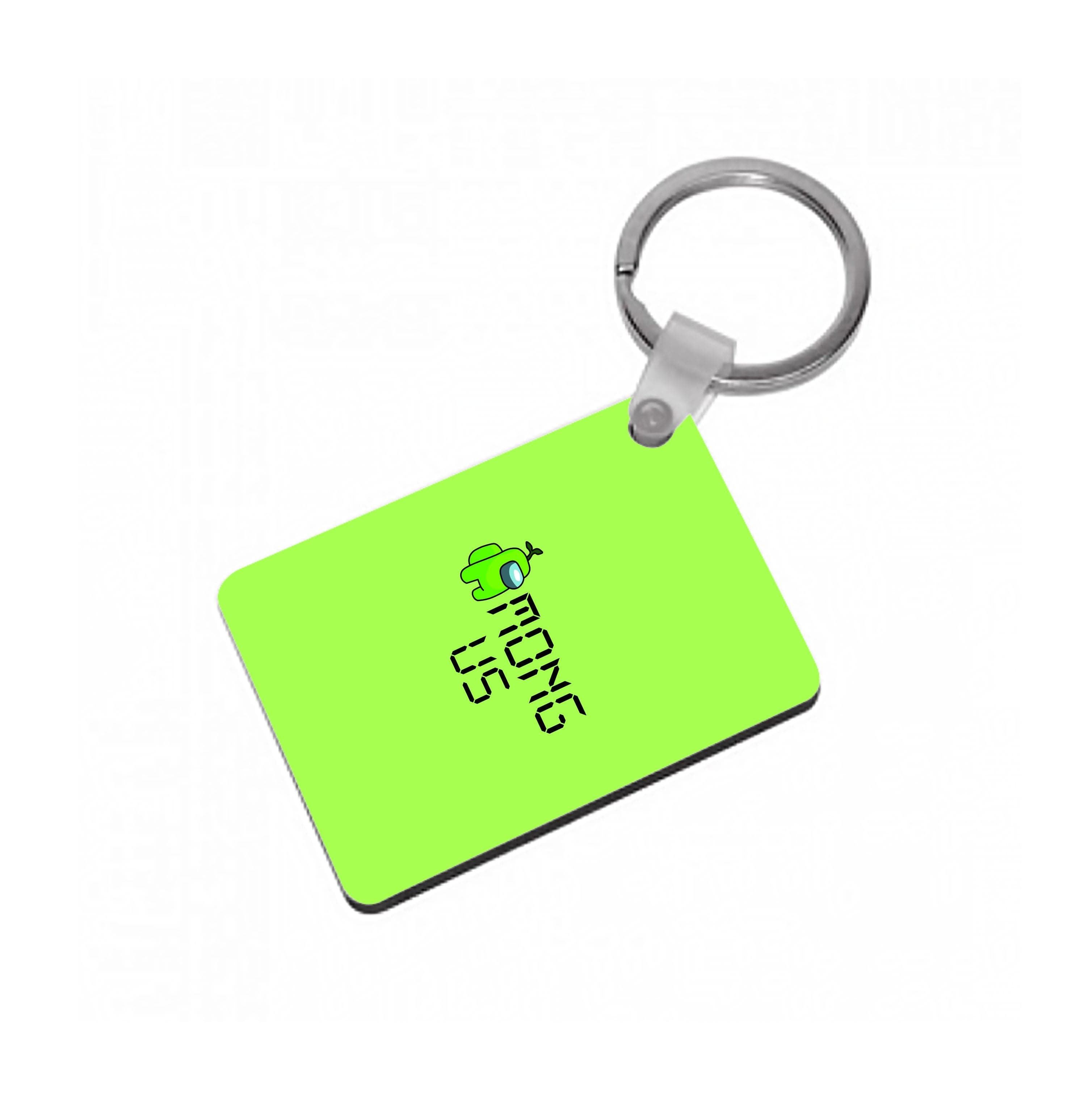 Among Gaming - Green Keyring