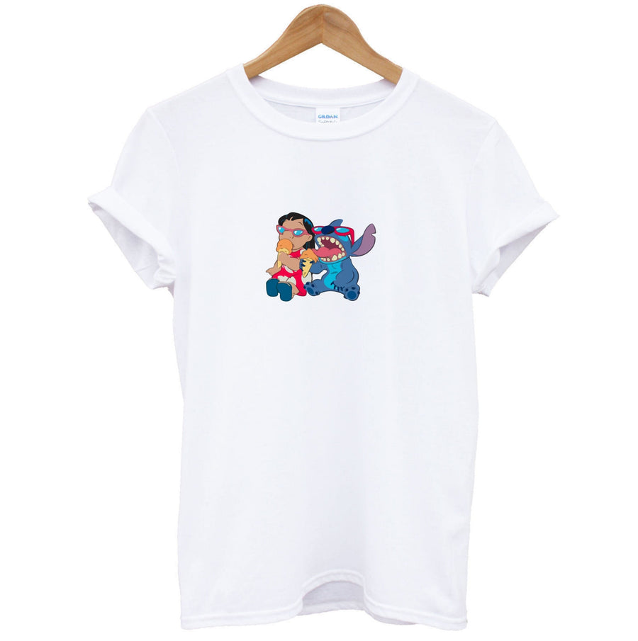 Ice Cream Stitch - Disney T-Shirt