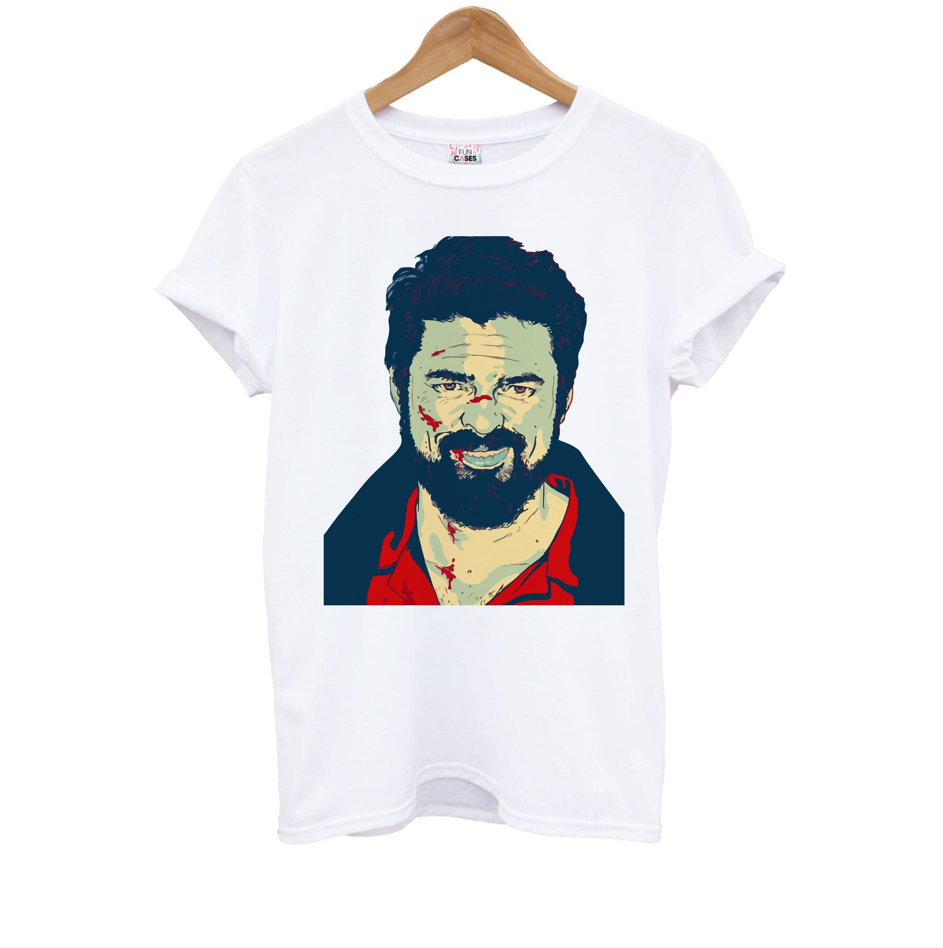 Billy Butcher Face Kids T-Shirt