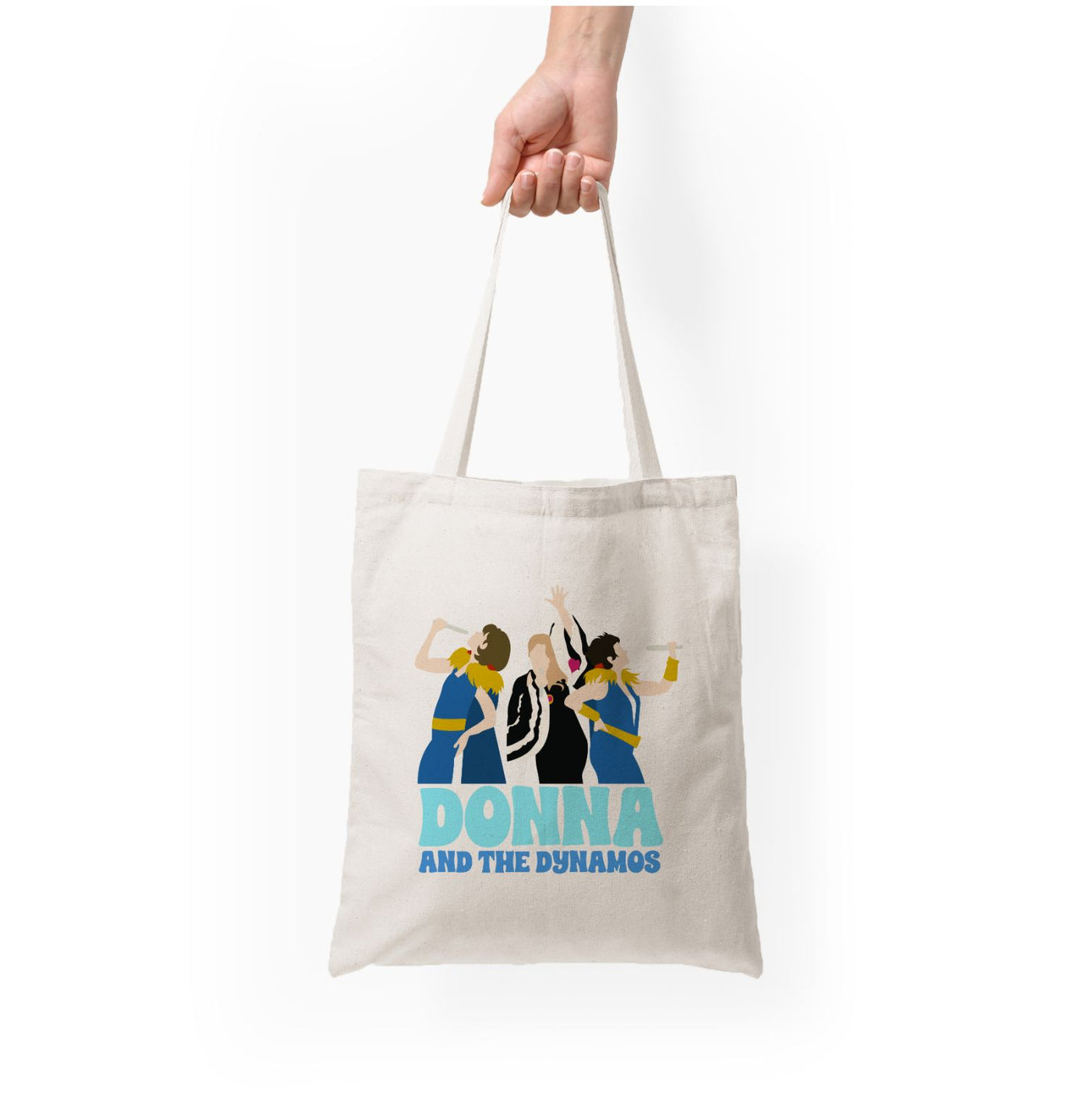 Donna And The Dynamos - Mamma Mia Tote Bag