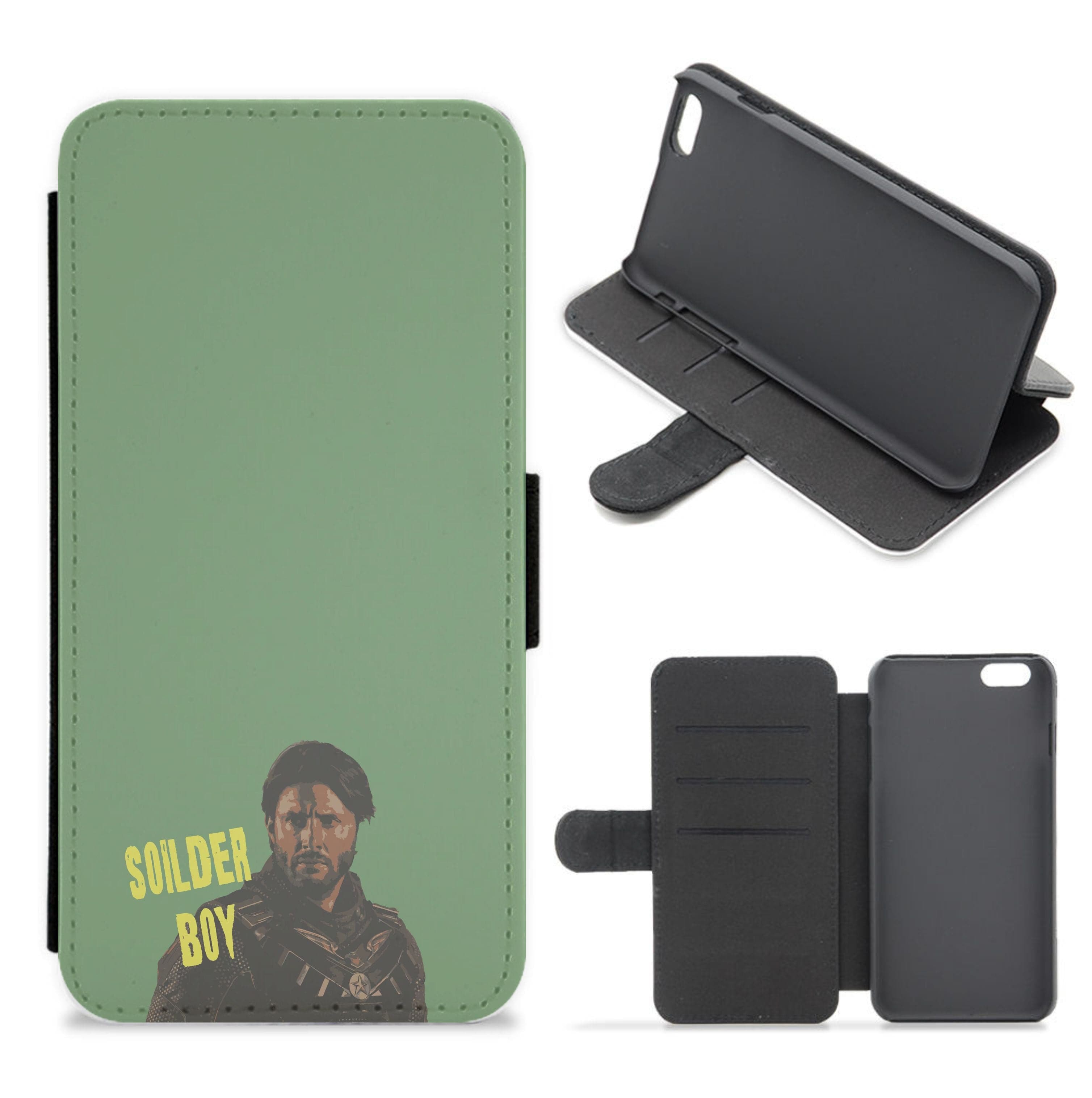 Soldier Boy Flip / Wallet Phone Case