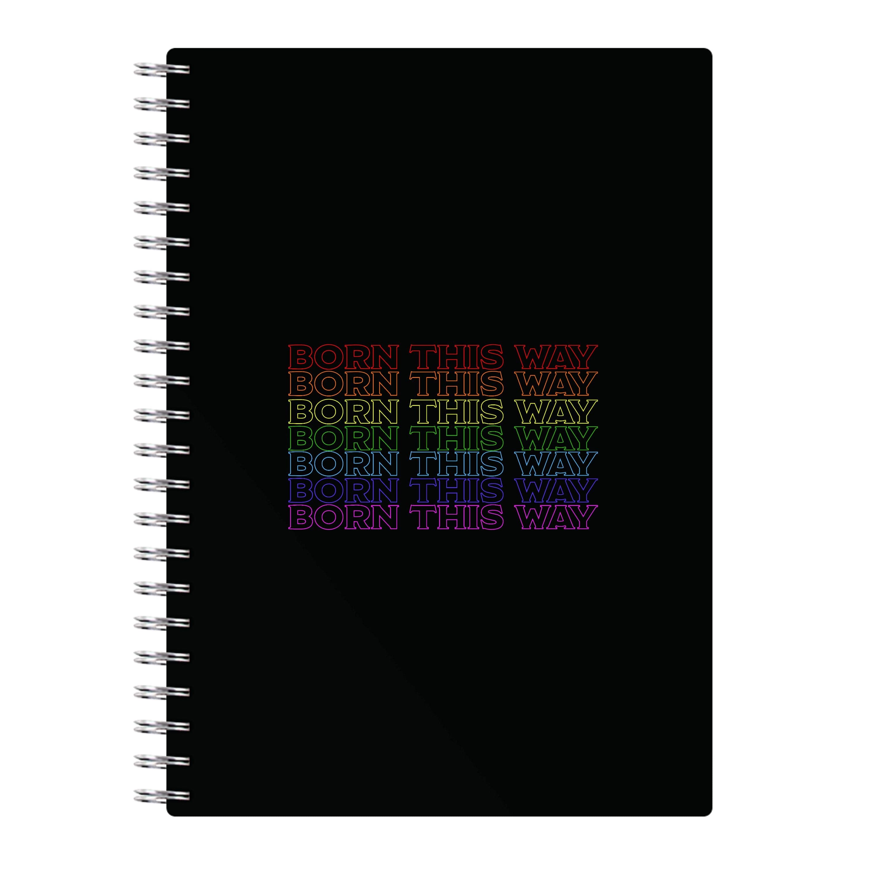 Born This Way - Pride Notebook