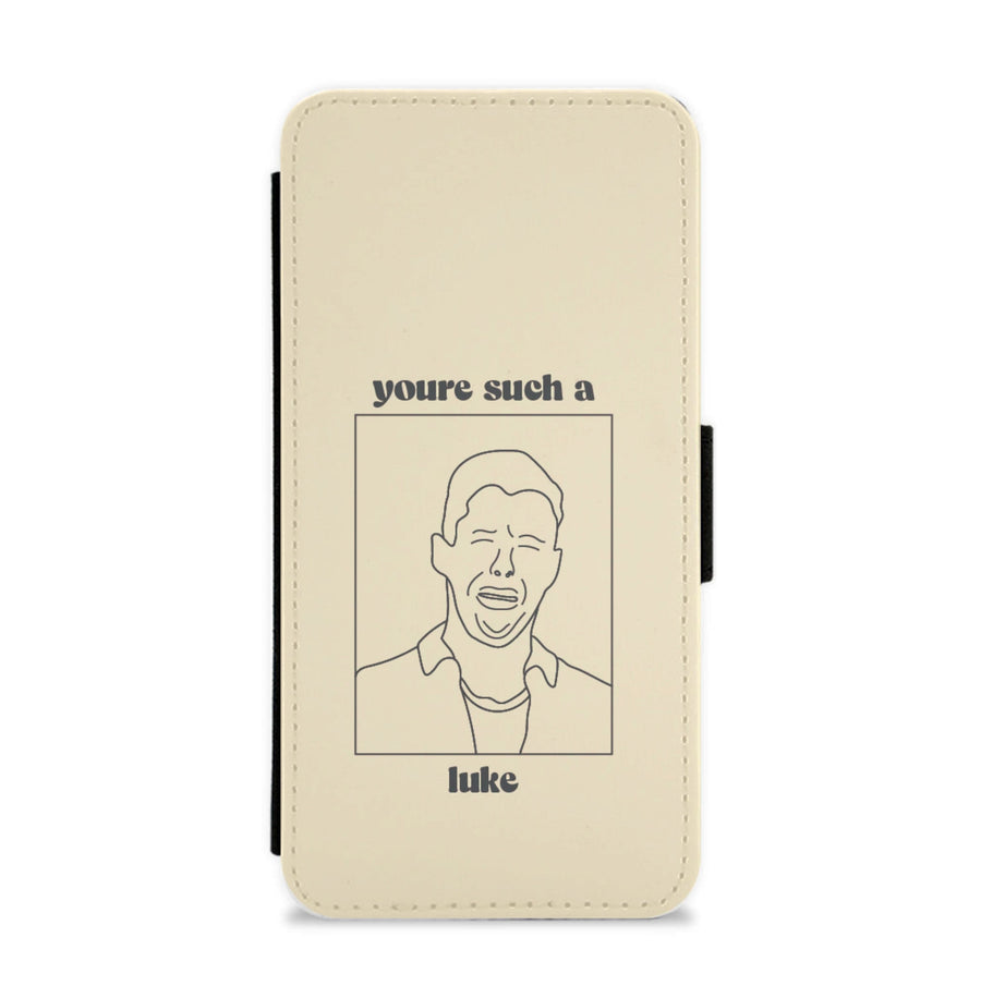 You're Such A Luke - Modern Family Flip / Wallet Phone Case