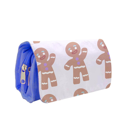 Gingerbread Man - Green Ogre Pencil Case