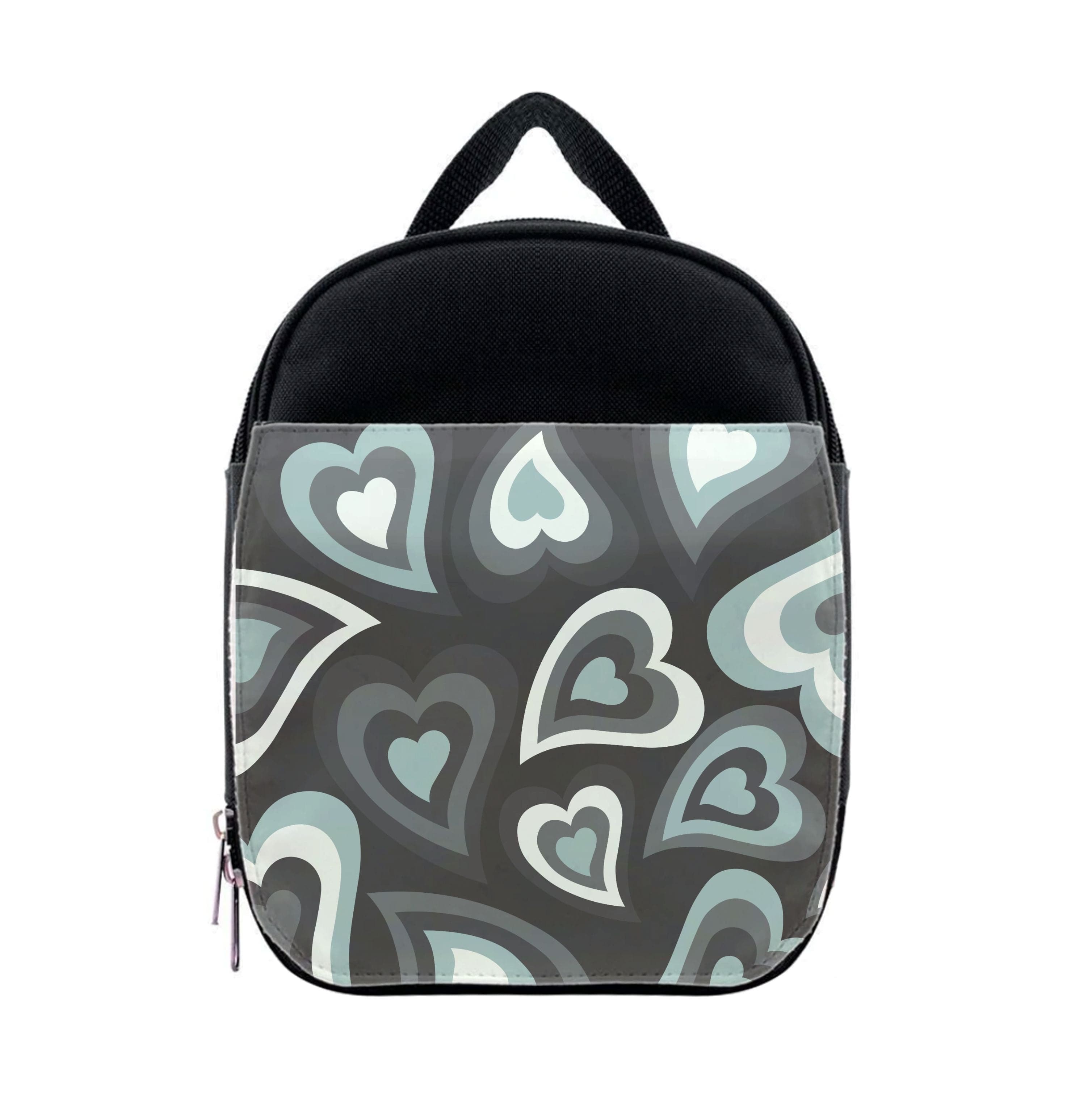 Black Hearts - Trippy Patterns Lunchbox