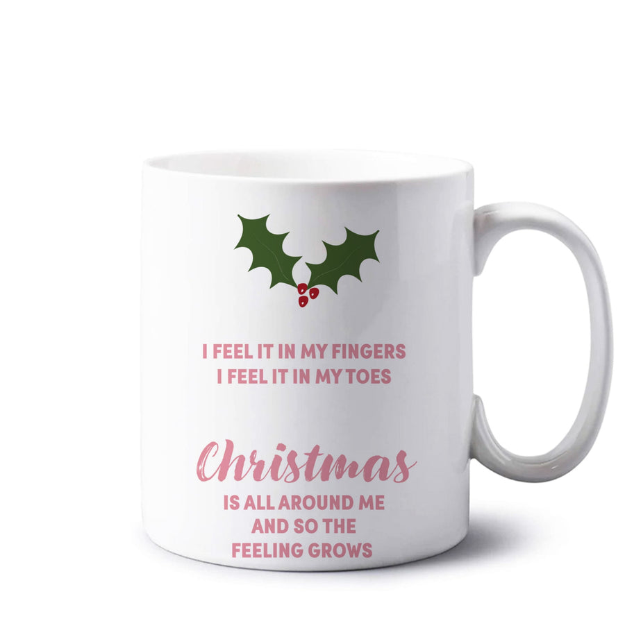Christmas Is All Around Me - Love Actually Mug
