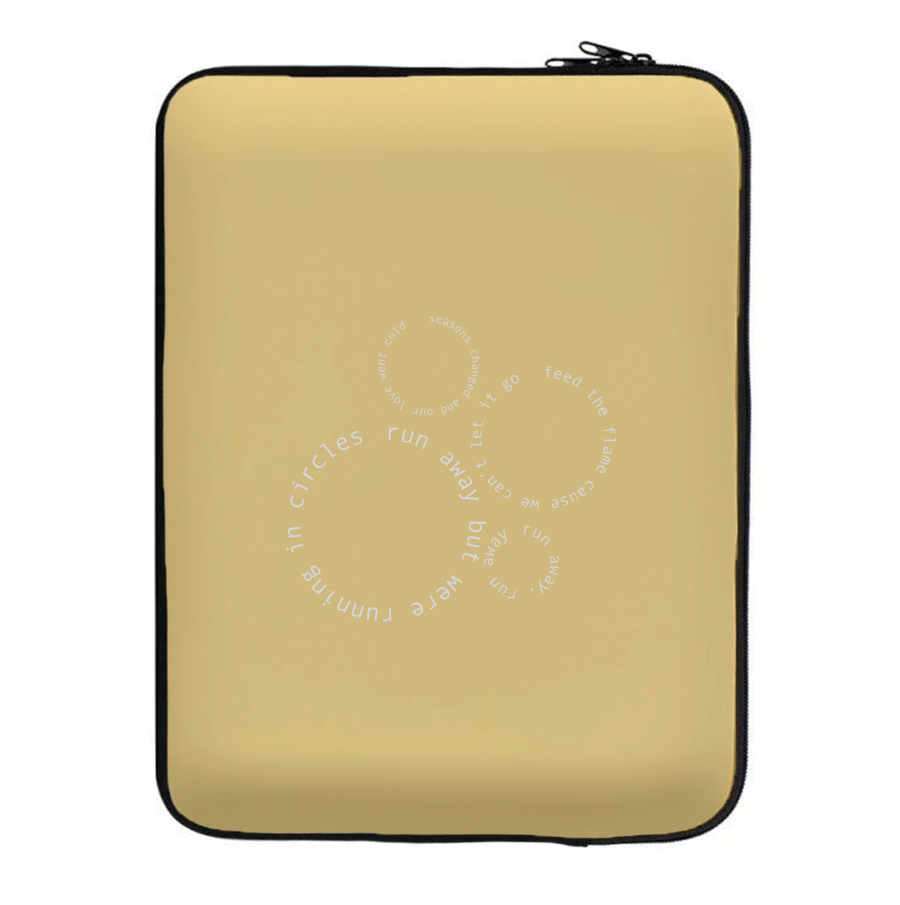 Running In Circles - Post Laptop Sleeve