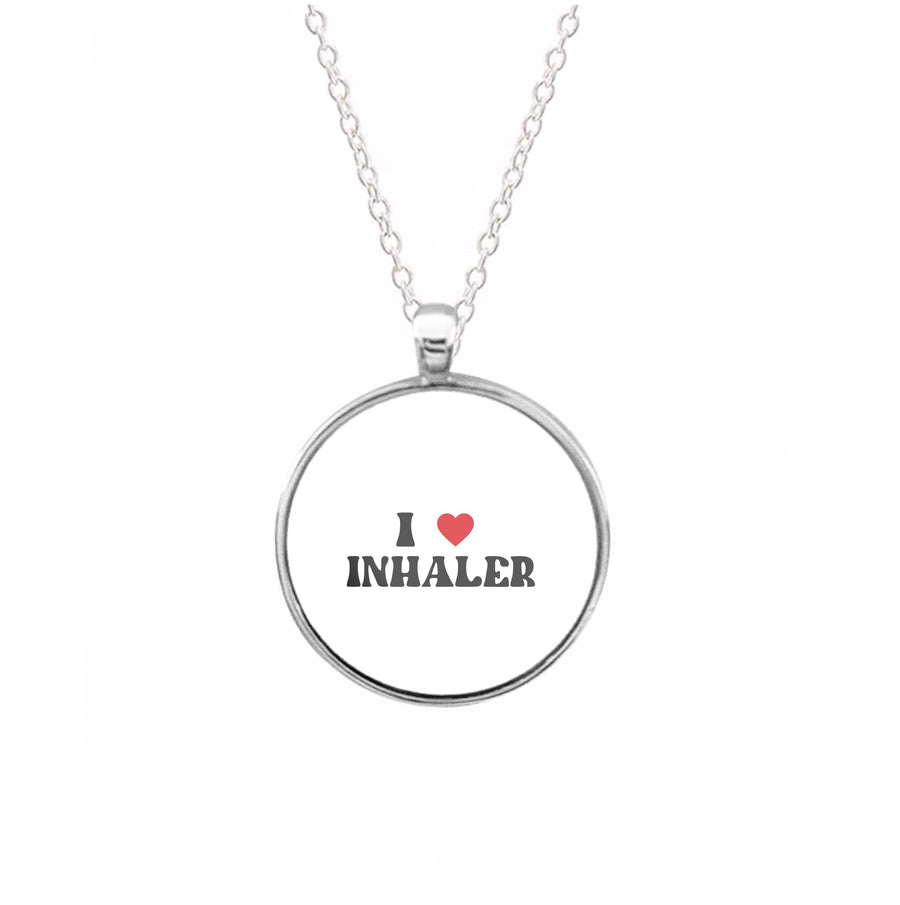 I Love Inhaler Necklace
