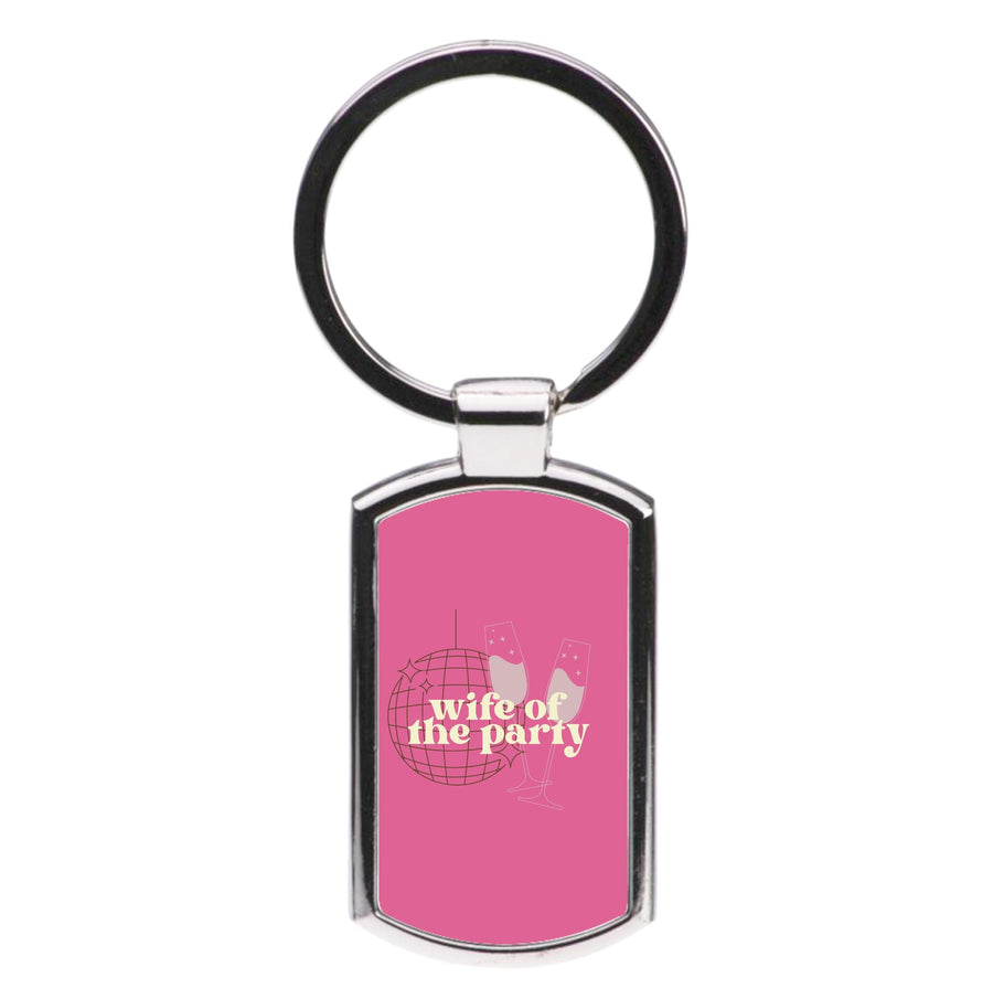 Wife Of The Party - Bridal Luxury Keyring