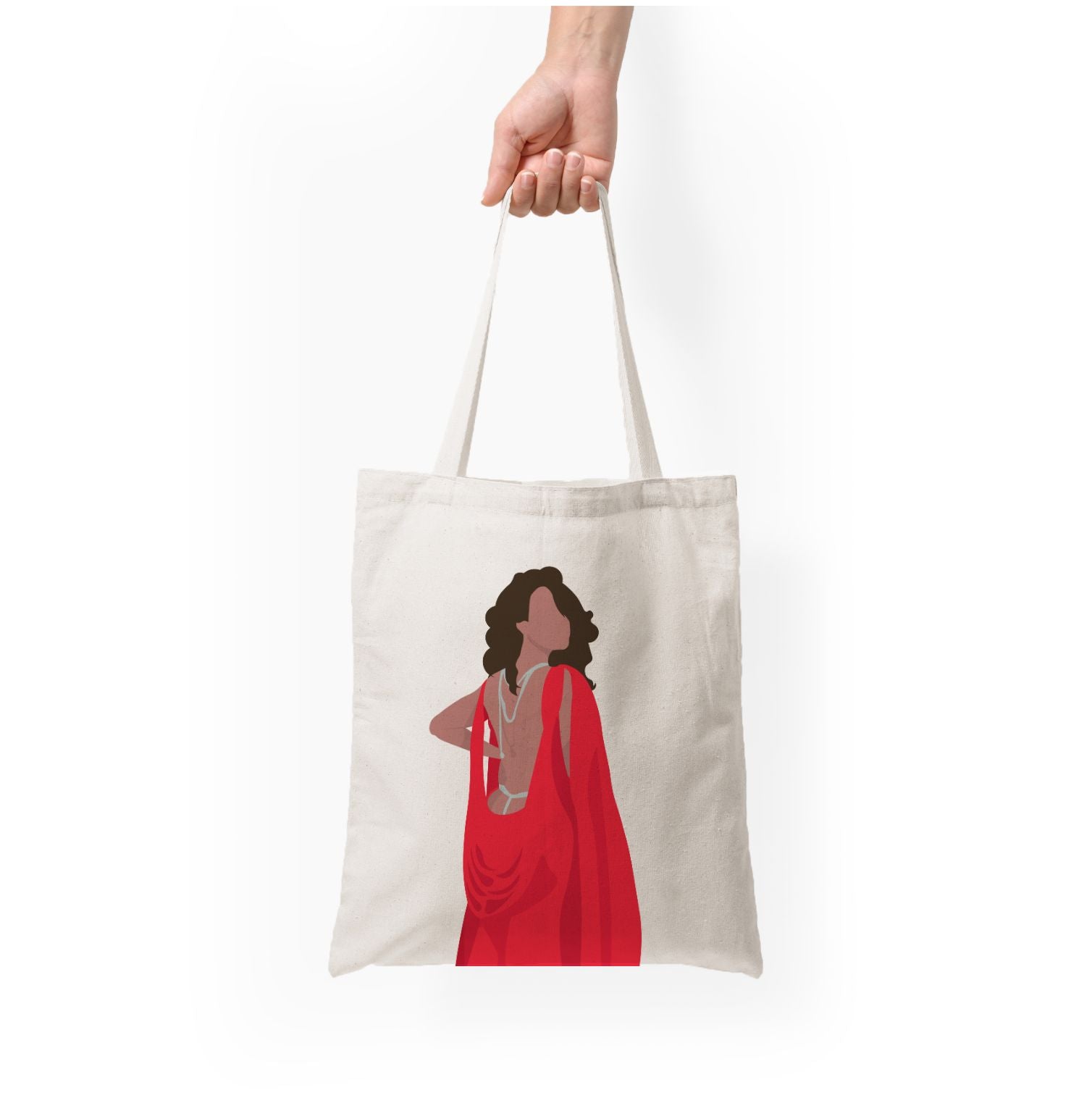 Red Dress - Queen B Tote Bag