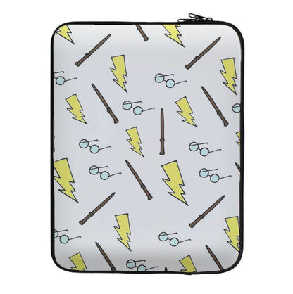 Potter Head Pattern Laptop Sleeve