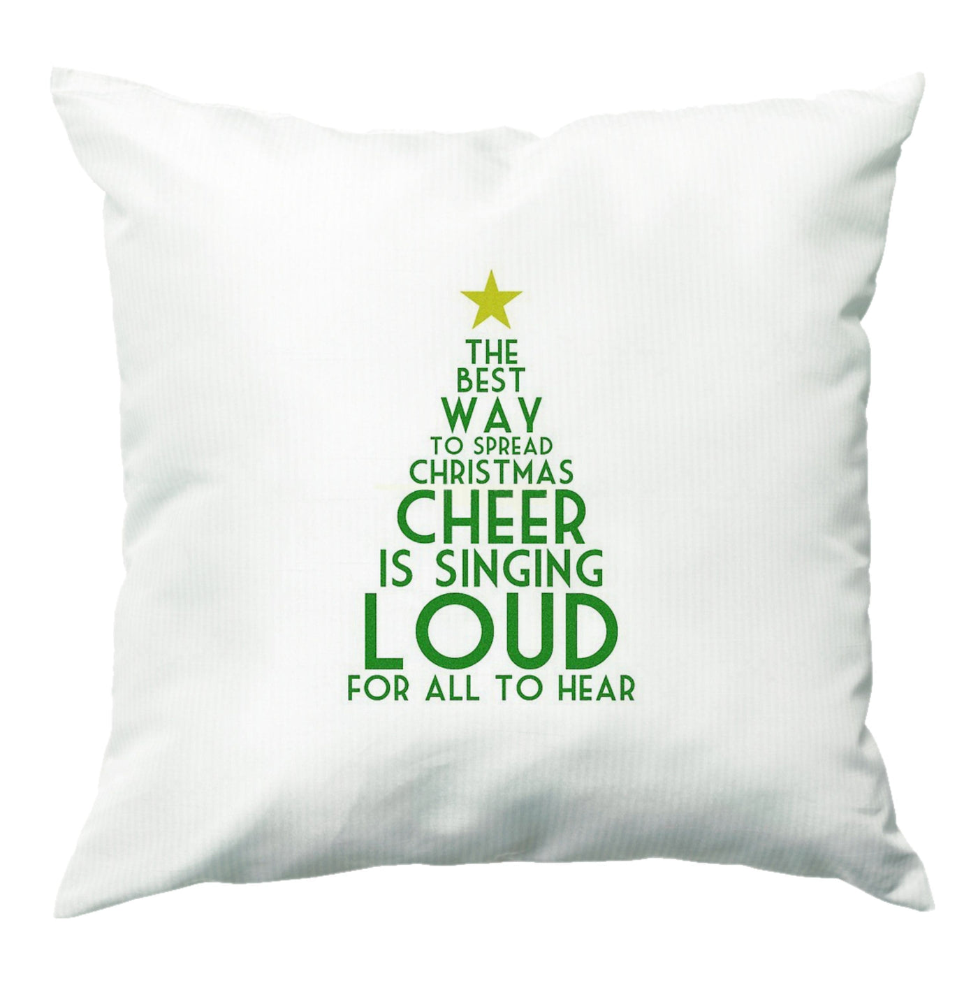 The Best Way To Spread Christmas Cheer - Elf Cushion