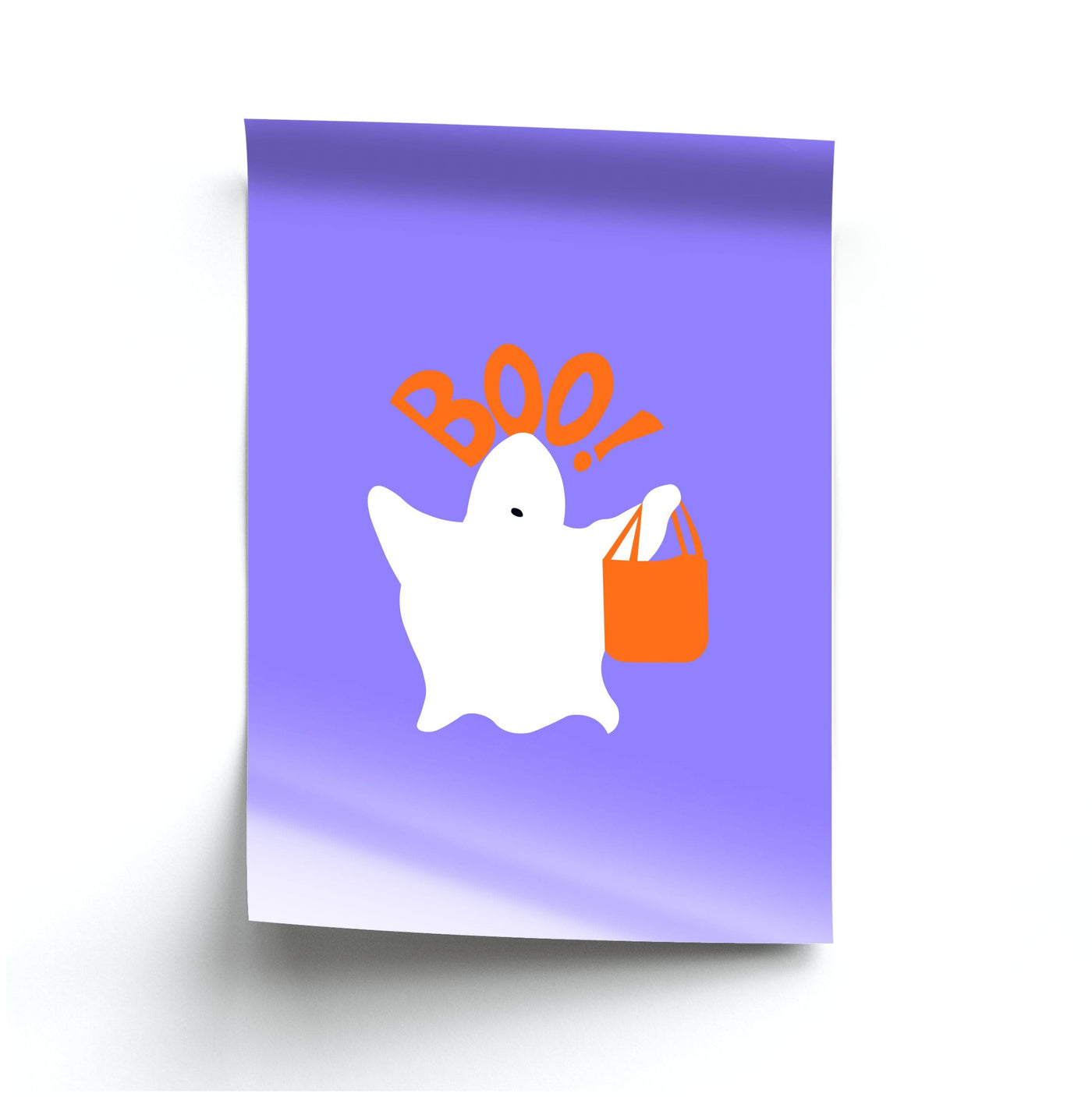 Ghost Boo! - Halloween Poster