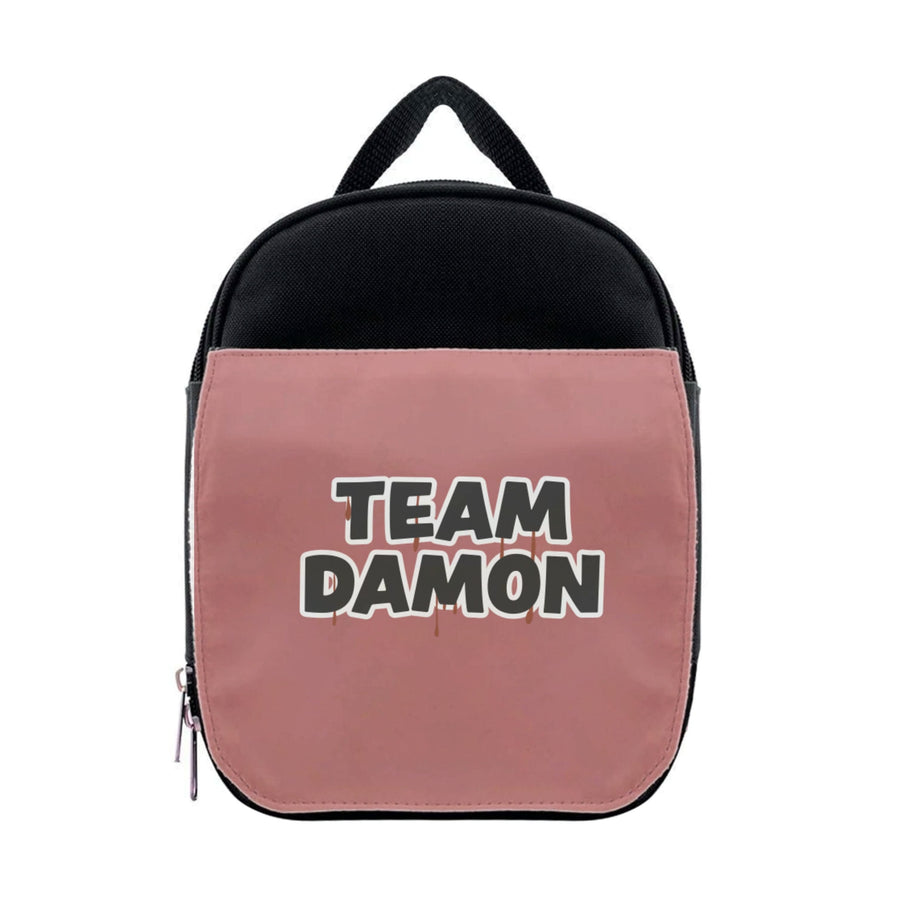 Team Damon - Vampire Diaries Lunchbox