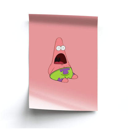 Surprised Patrick Poster